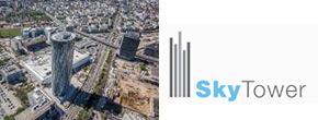 Portofolio Fotografii aeriene FAE FOTO Sky Tower- Barbu Vacarescu pasaj Pipera- lac Floreasca  din aer